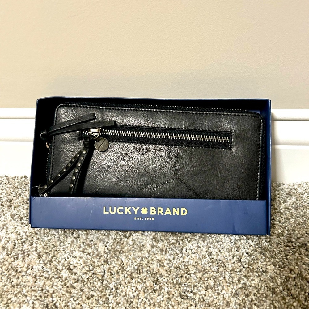 Lucky Brand Black Wallet